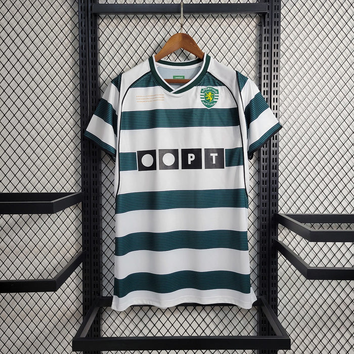 Maillot Domicile Rétro 01 03 Sporting Lisbon, Portugal