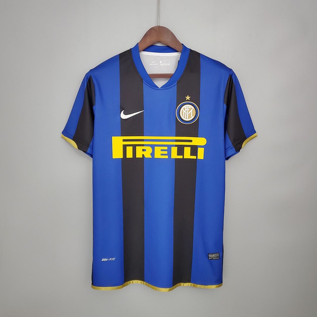 Maillot Domicile Rétro 08/09 Inter Milan