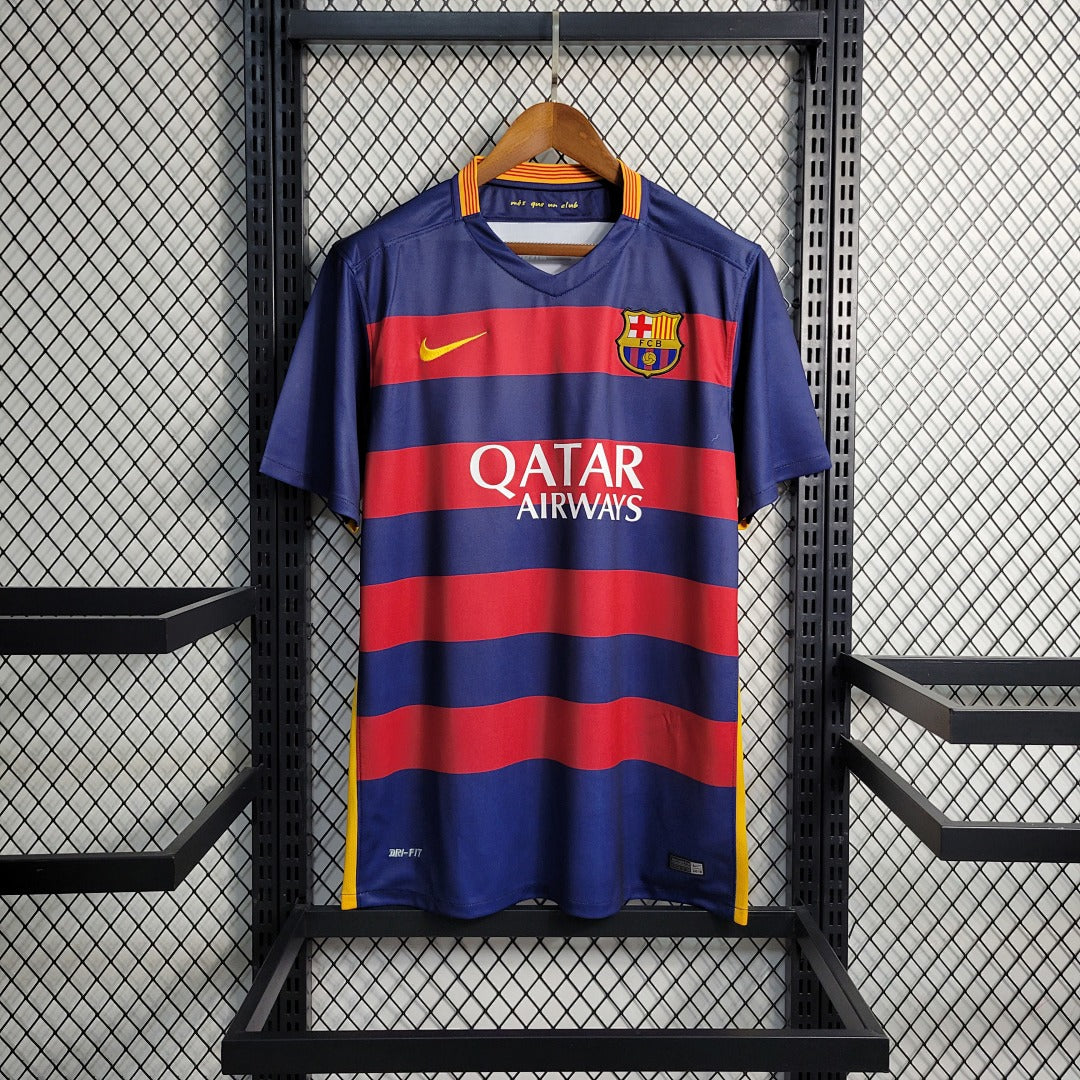 Maillot Domicile Rétro 15/16 Barcelona
