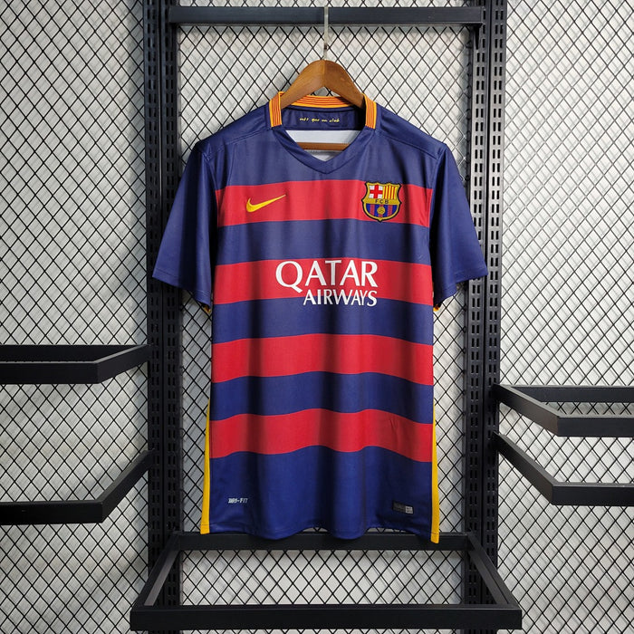 Maillot Domicile Rétro 15/16 Barcelona