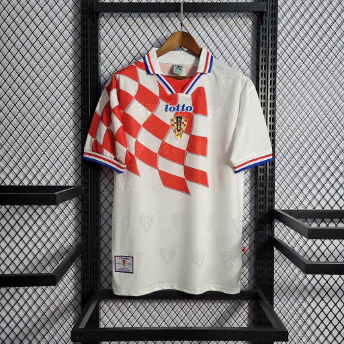 Maillot Domicile Rétro 1998 Croatie
