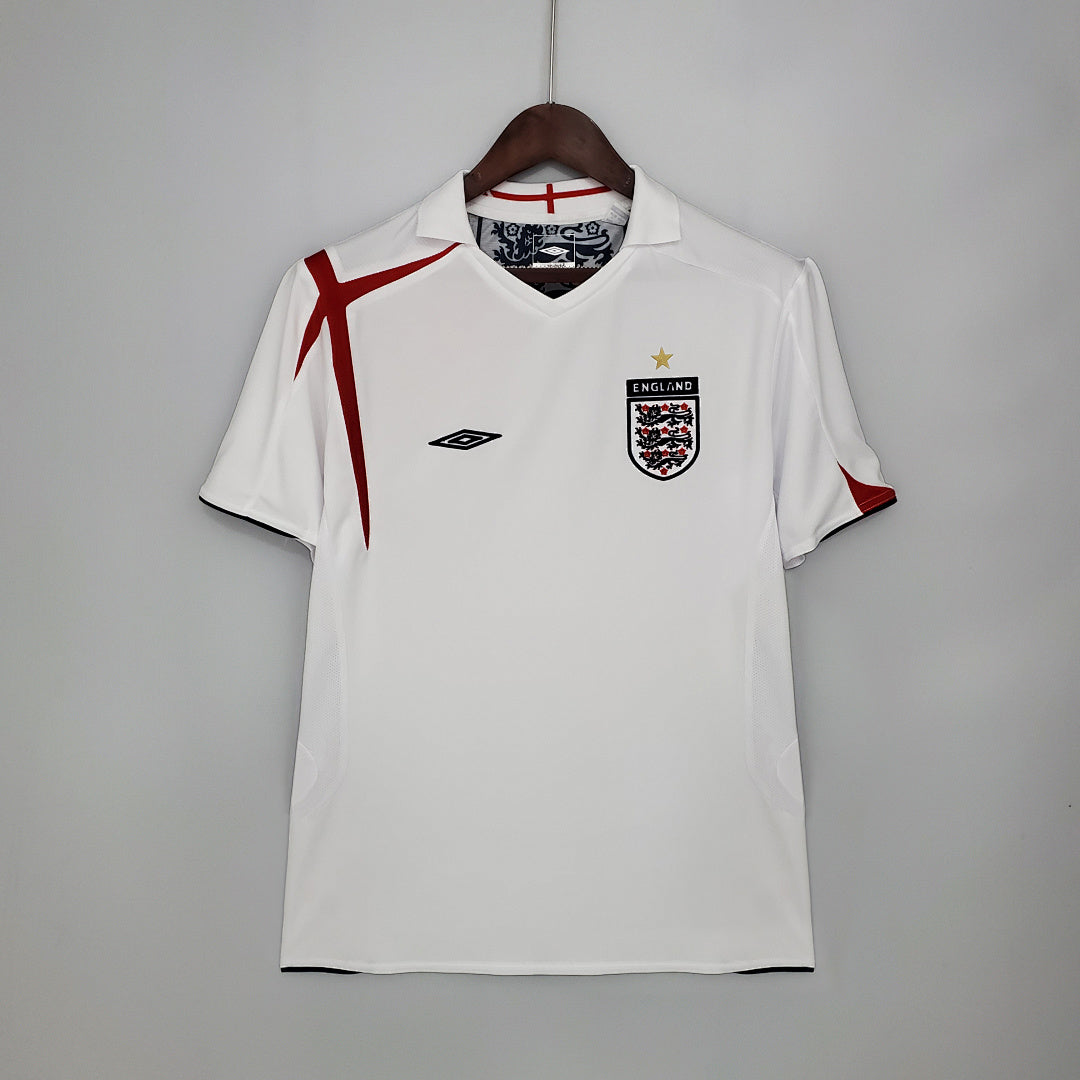 Maillot Domicile Rétro 2006 Angleterre