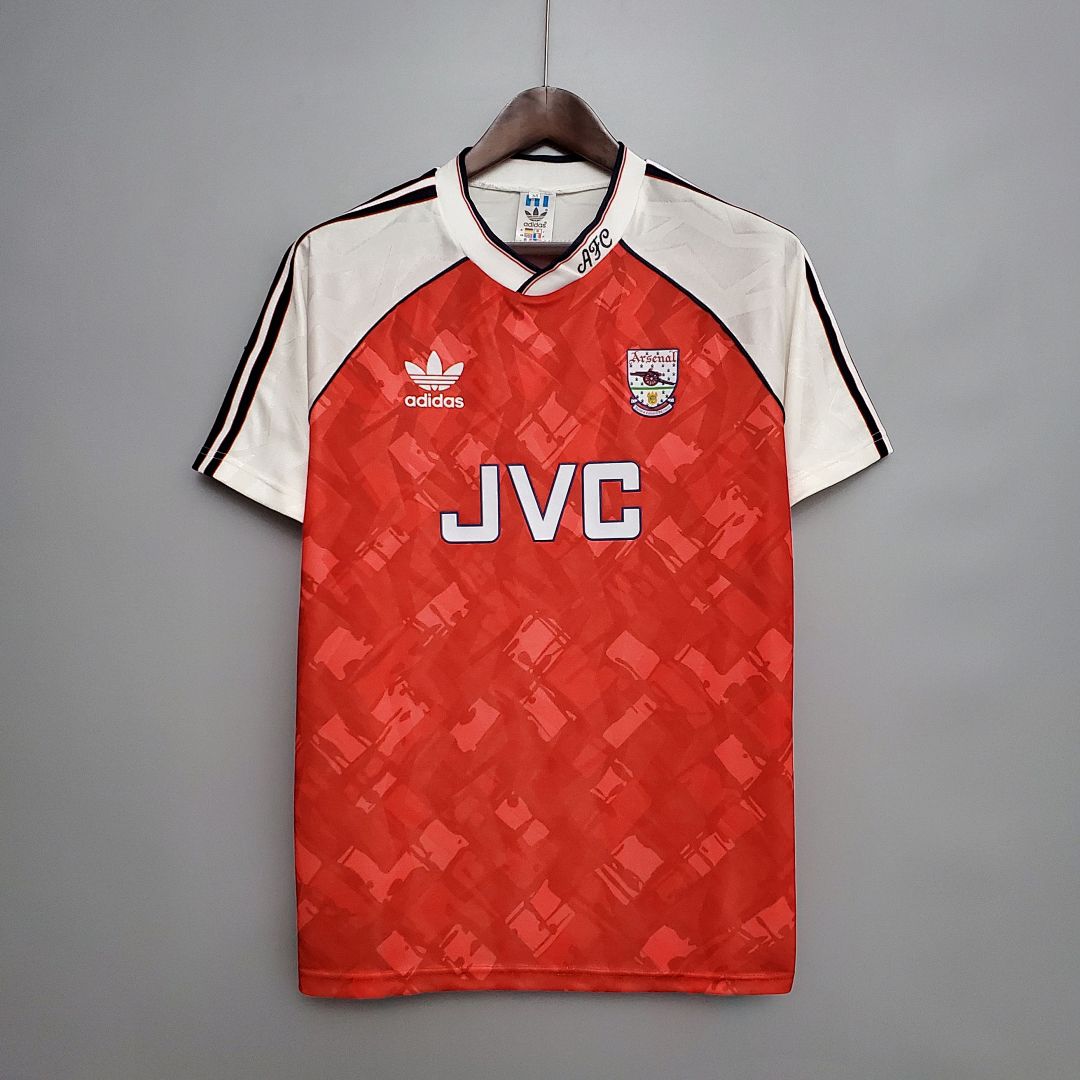 Maillot Domicile Rétro 90/92 Arsenal