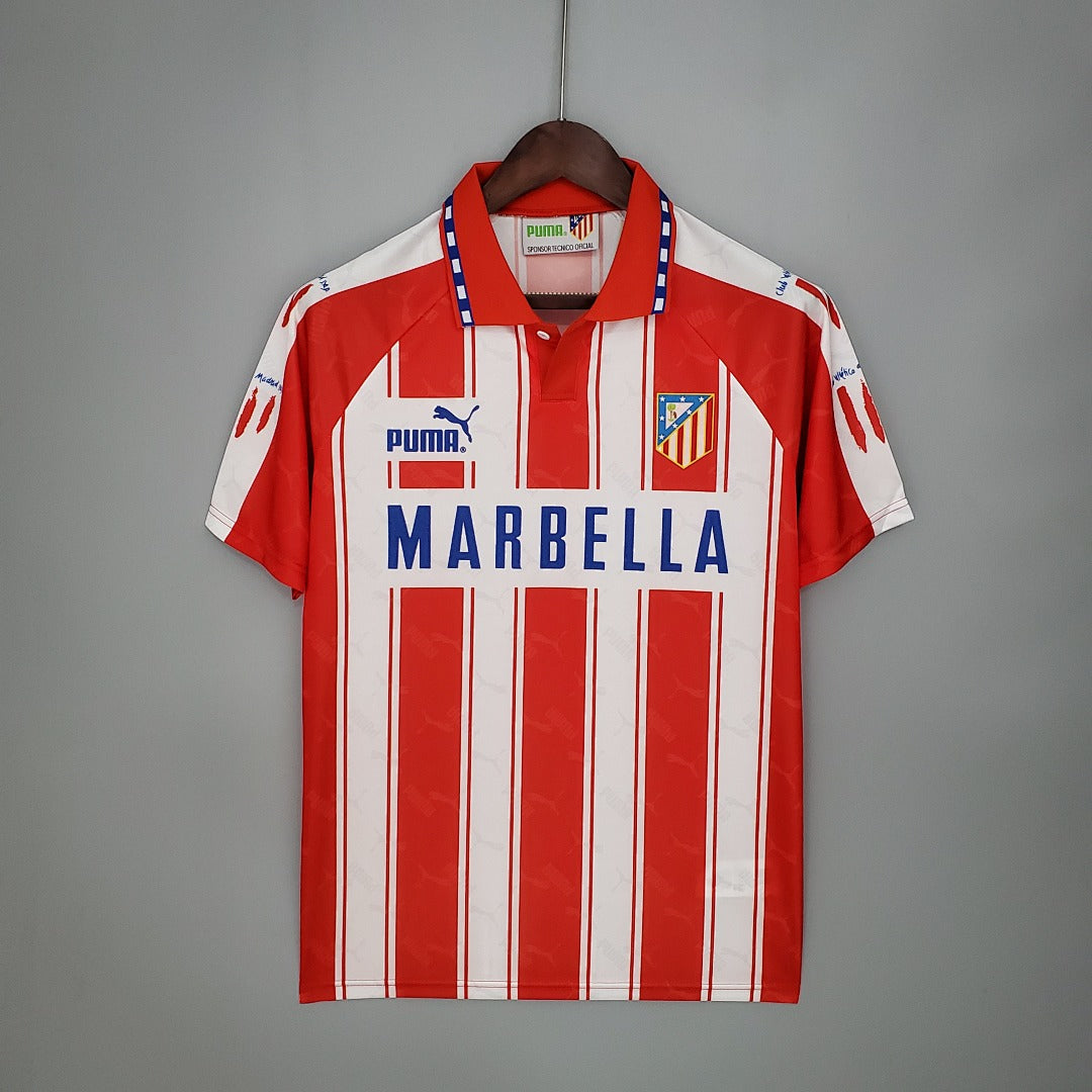 Maillot Domicile Rétro Atletico Madrid 94/95