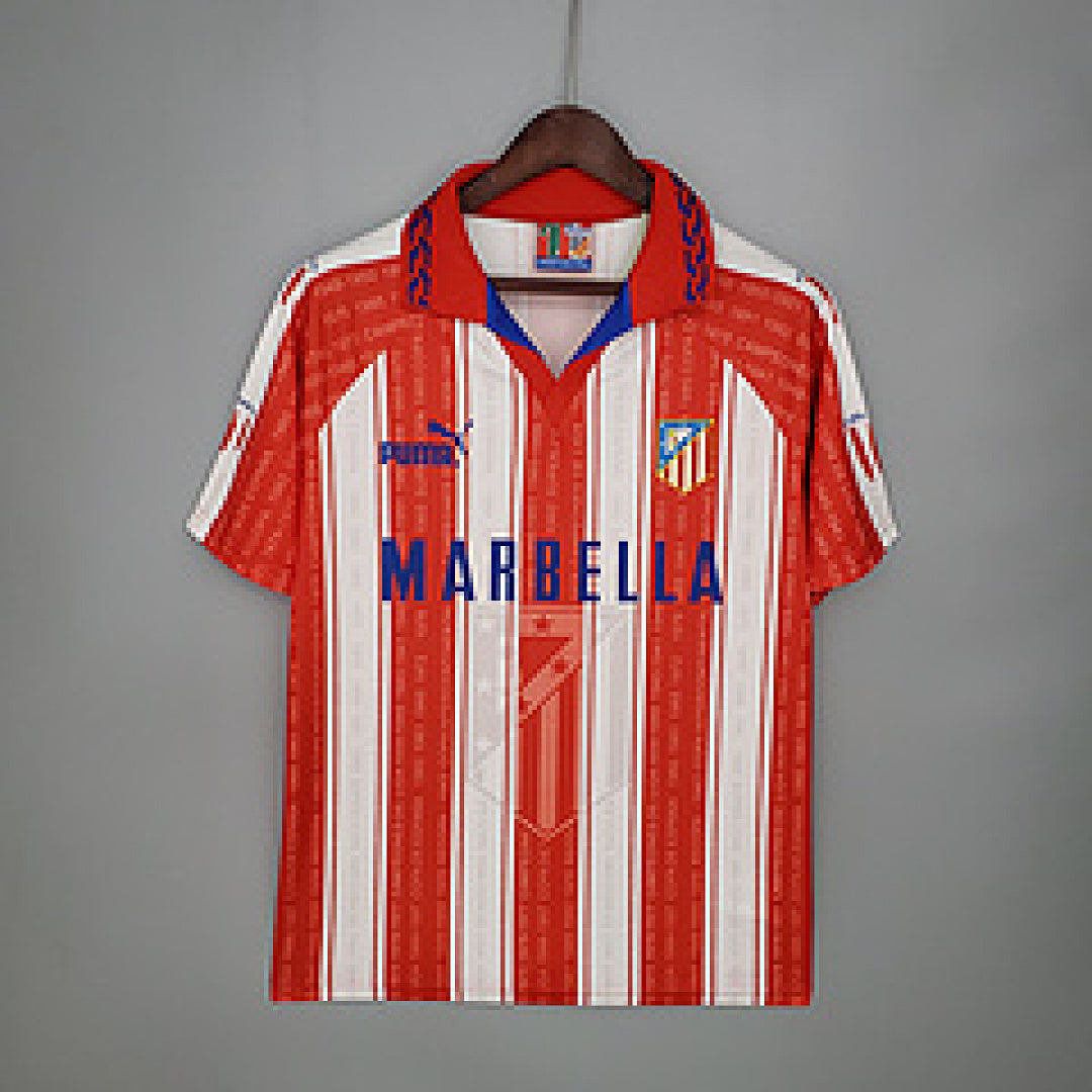 Maillot Domicile Rétro Atletico Madrid 95/96