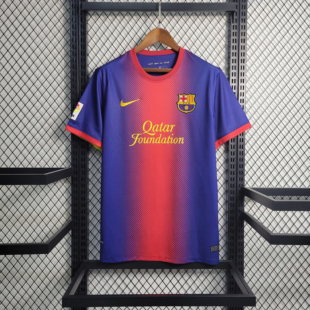 Maillot Domicile Rétro Barcelona 12/13