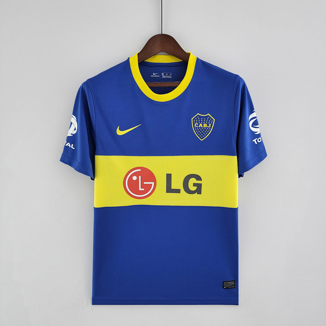 Maillot Domicile Rétro Boca Juniors 10/11