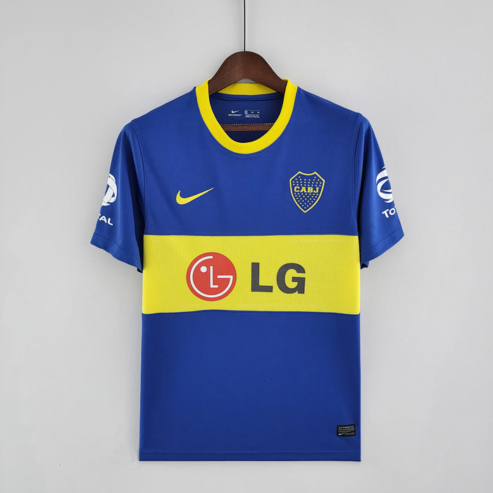 Maillot Domicile Rétro Boca Juniors 10/11