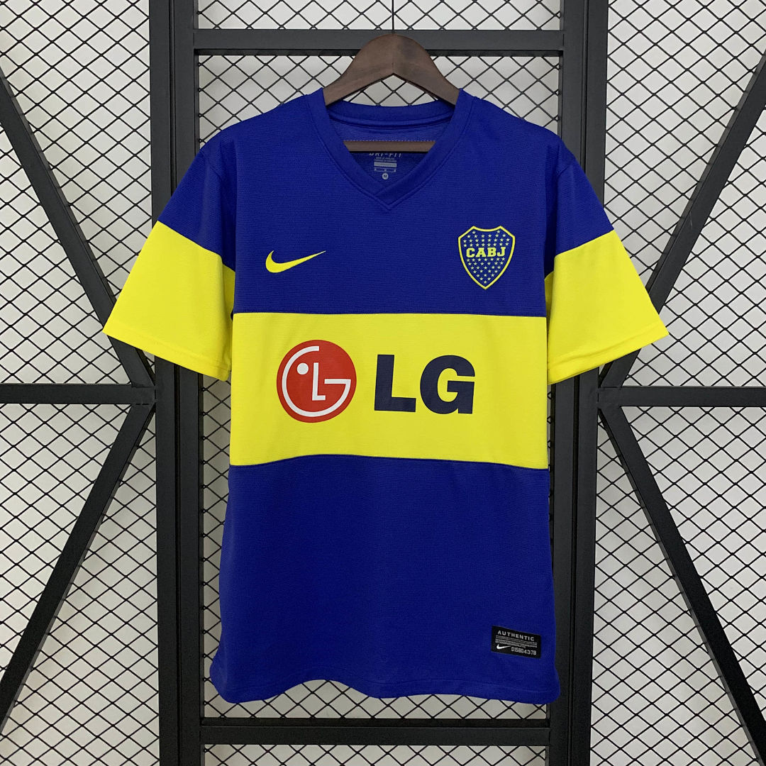 Maillot Domicile Rétro Boca Juniors 11/12