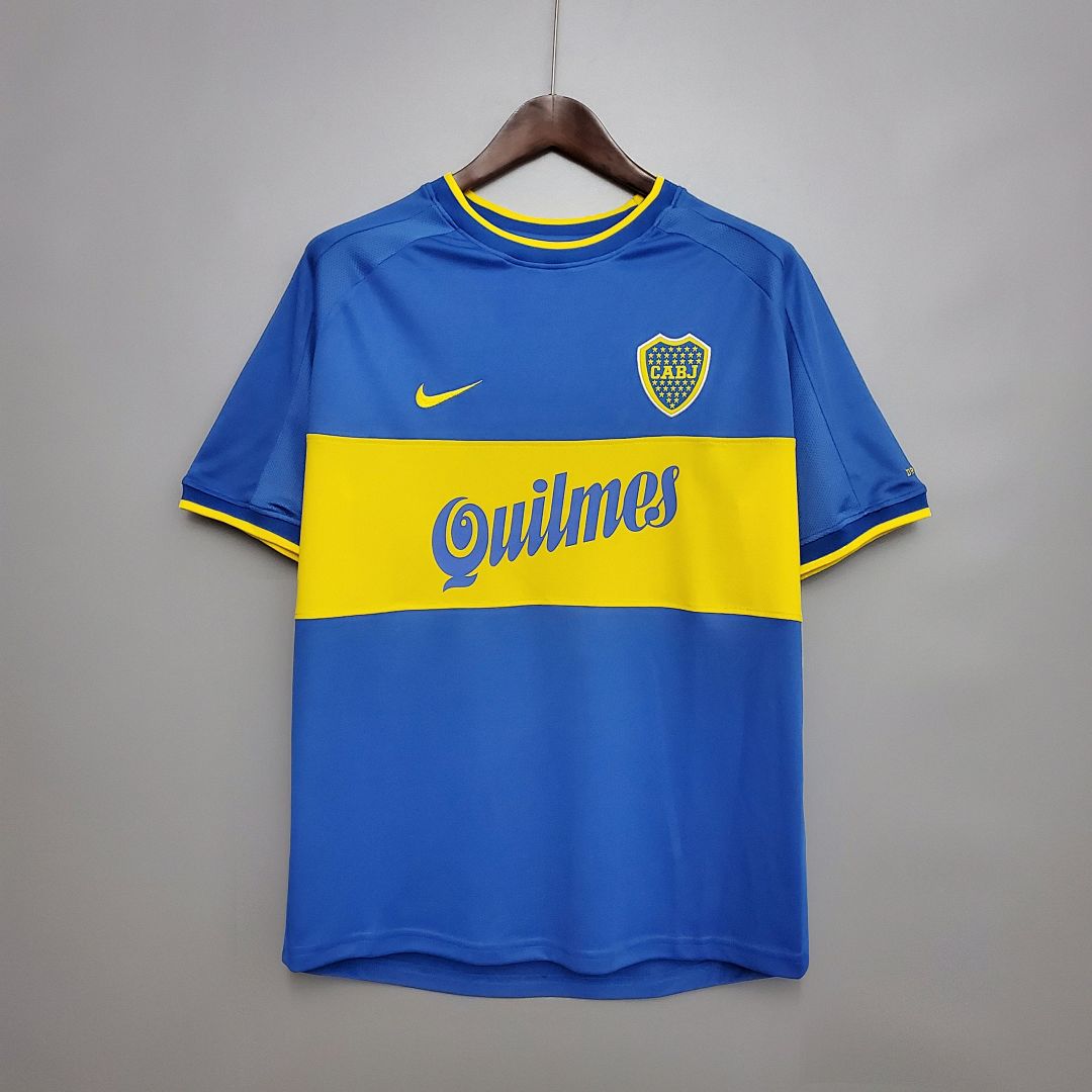 Maillot Domicile Rétro Boca Juniors 99/20