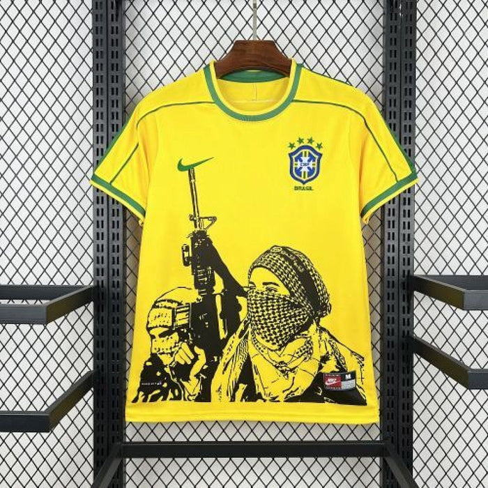 Maillot Domicile Rétro Brésil x Soldier 1998