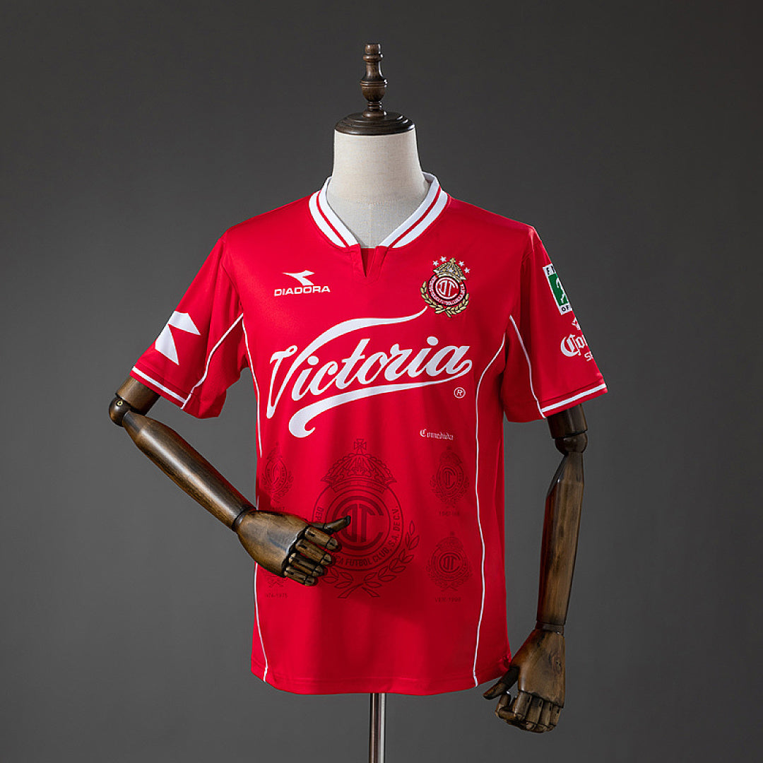 Maillot Domicile Rétro Deportivo Toluca 98/99