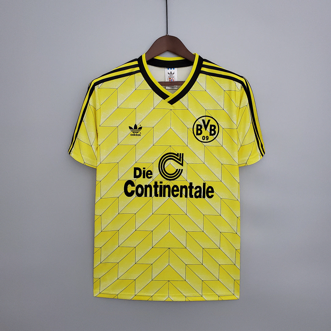 Maillot Domicile Rétro Dortmund 1988
