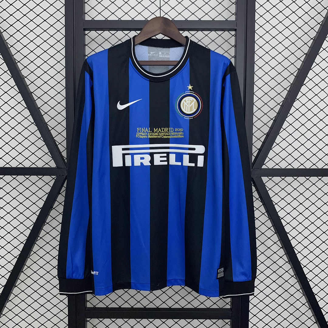 Maillot Domicile Rétro Inter Milan 09/10 Champions League Édition