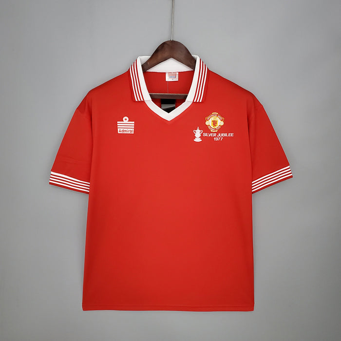 Maillot Domicile Rétro M U 1977