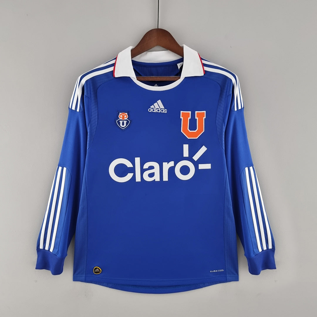 Maillot Domicile Rétro Manches Longues 2011 Universidad de Chili