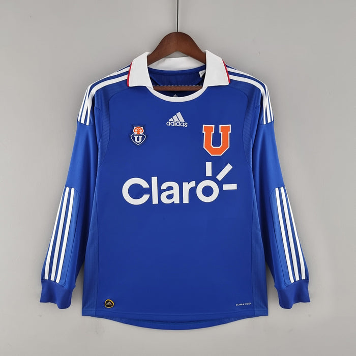 Maillot Domicile Rétro Manches Longues 2011 Universidad de Chili