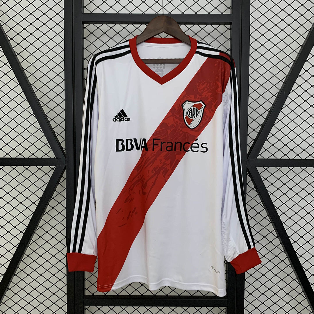 Maillot Domicile Rétro Manches Longues River Plate 13/14