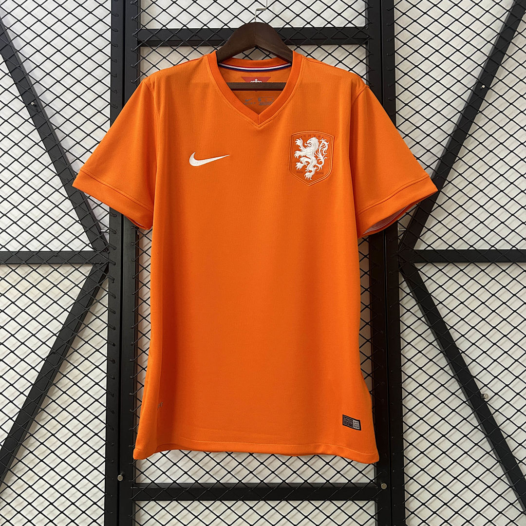 Maillot Domicile Rétro Pays Bas 2014