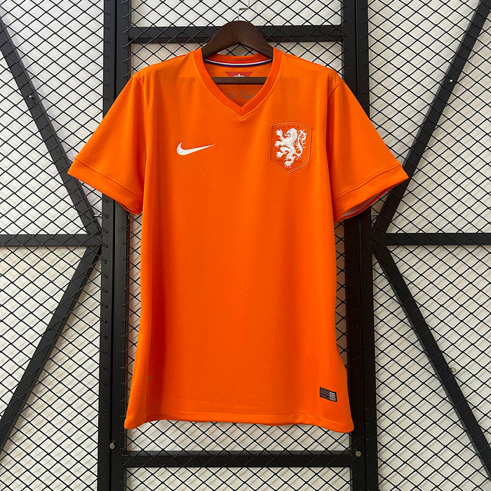 Maillot Domicile Rétro Pays Bas 2014