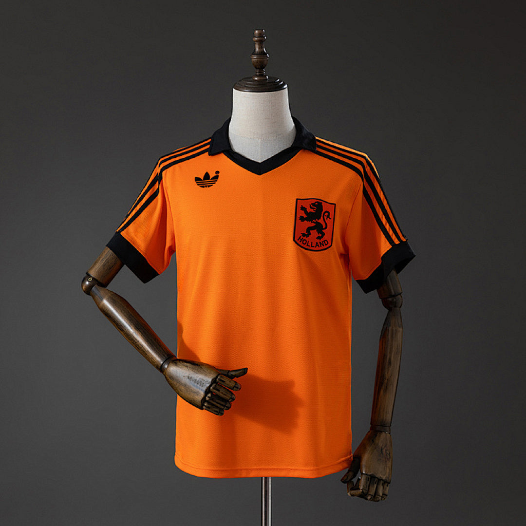 Maillot Domicile Rétro Pays Bas 78/80