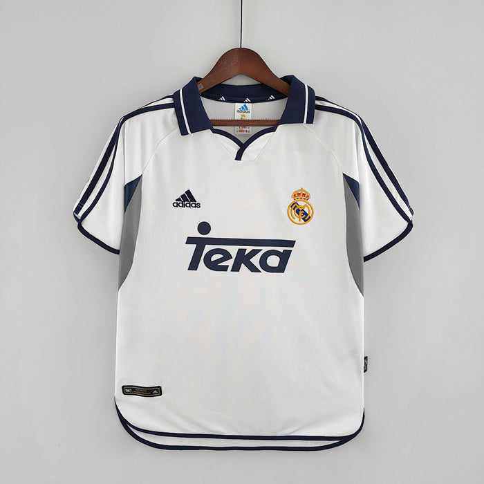 Maillot Domicile Rétro Real Madrid 00/01