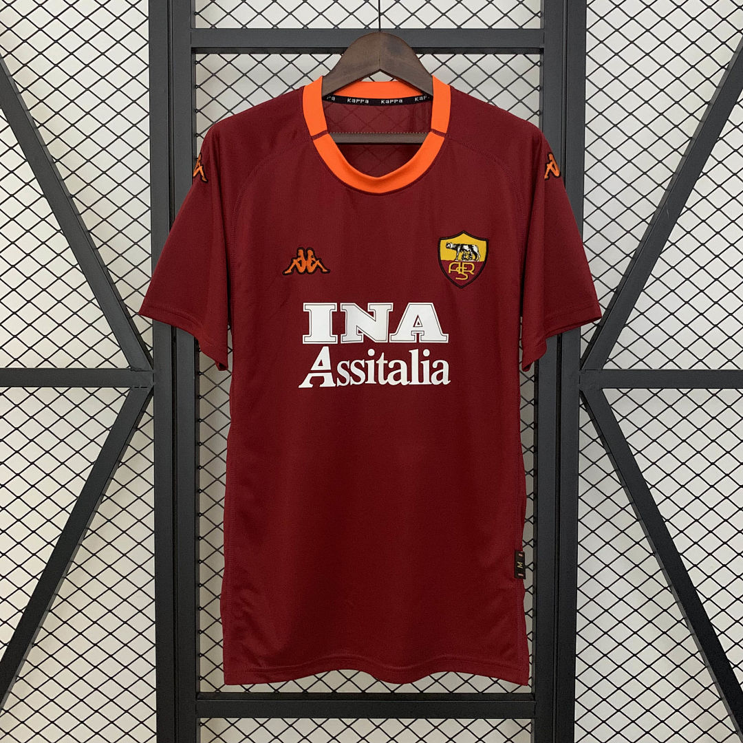 Maillot Domicile Rétro Roma 00/01