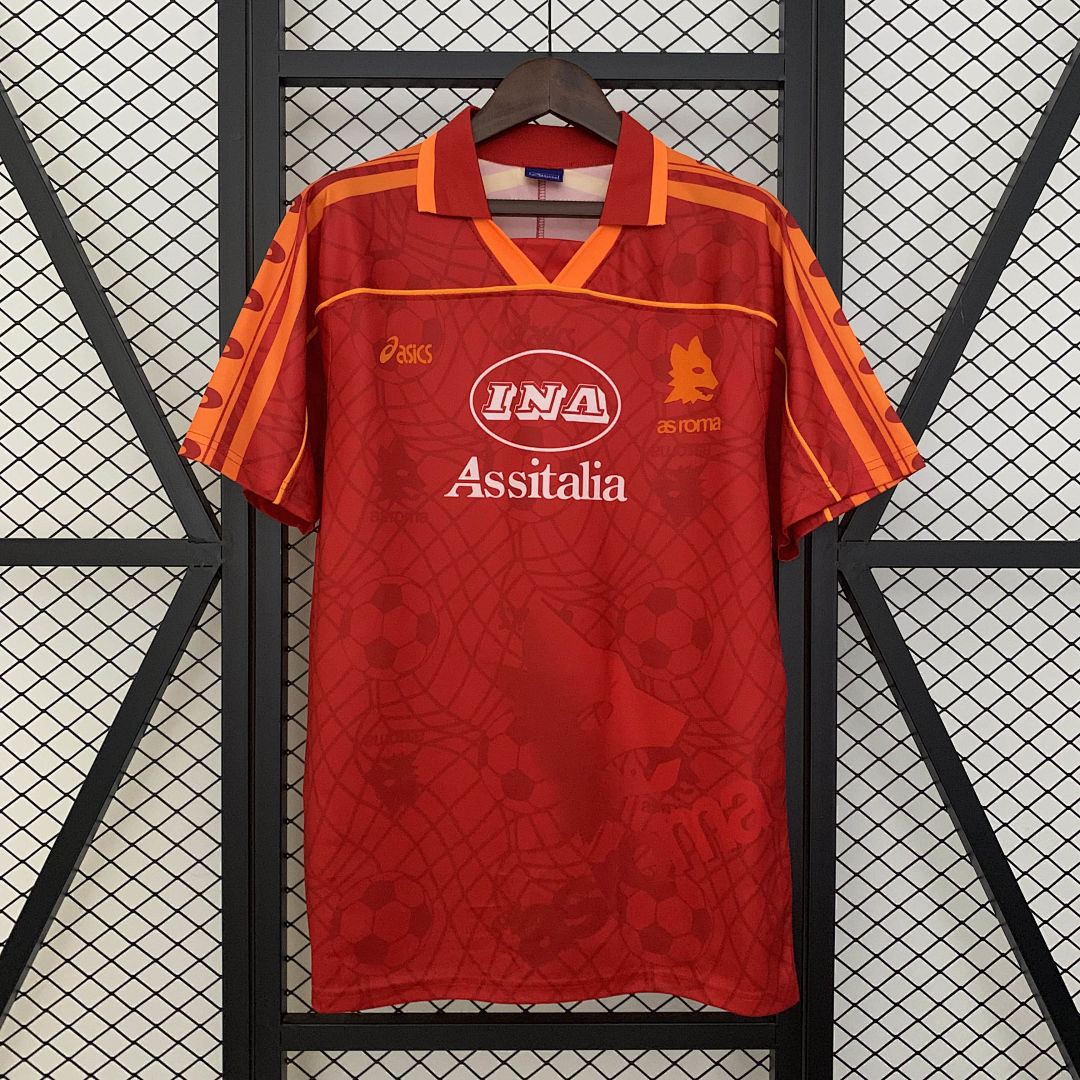 Maillot Domicile Rétro Roma 95/96