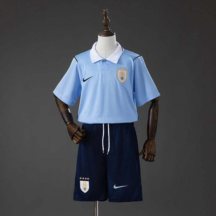 Maillot Domicile Uruguay 2026 Enfant Kit