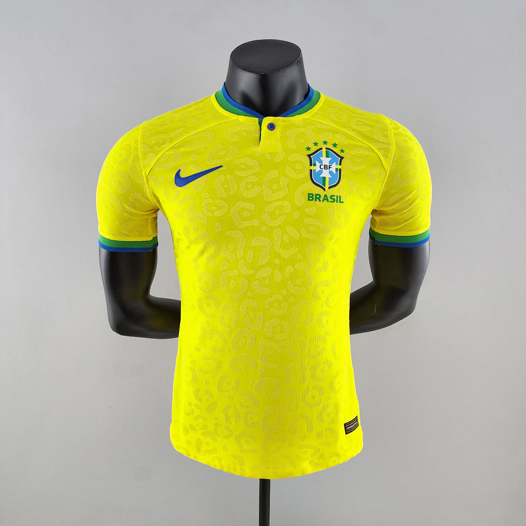 Maillot Domicile Version Joueur 2022 Brésil World Cup