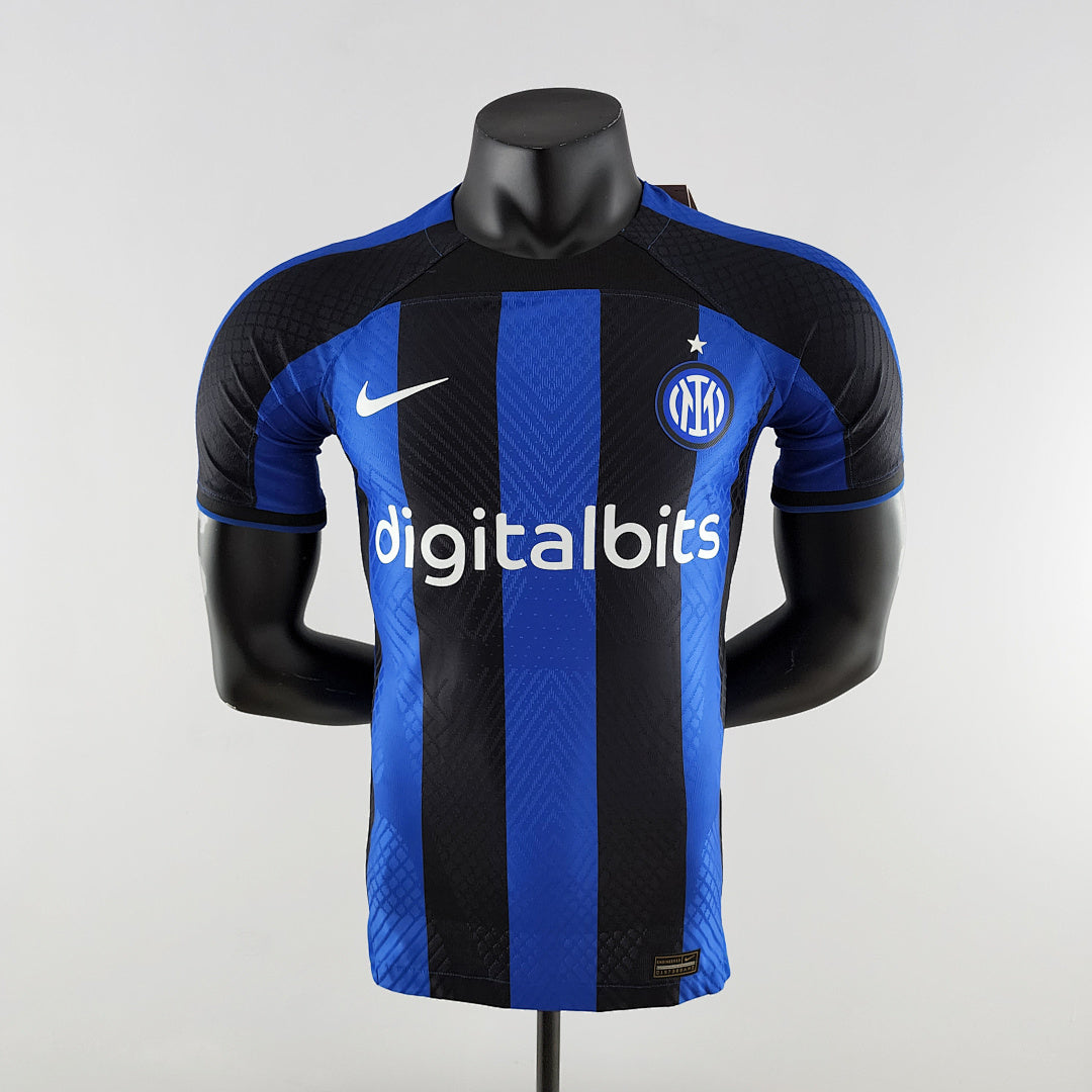 Maillot Domicile Version Joueur 22/23 Inter Milan