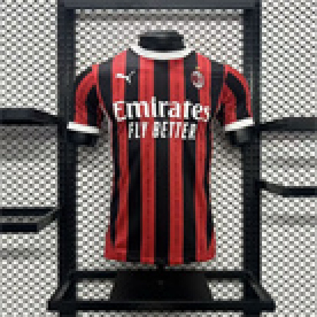 Maillot Domicile Version Joueur AC Milan 2024/25 Adidas