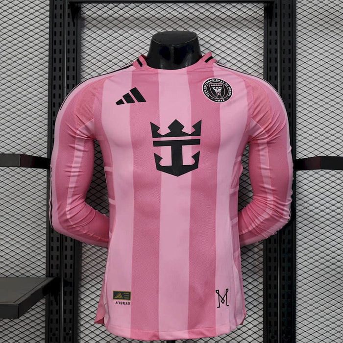Maillot Domicile Version Joueur Manches Longues Inter Miami 2025/26 s