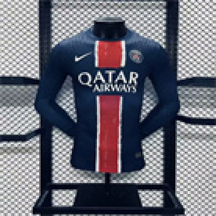 Maillot Domicile Version Joueur Manches Longues Paris Saint Germain 2024/25 s