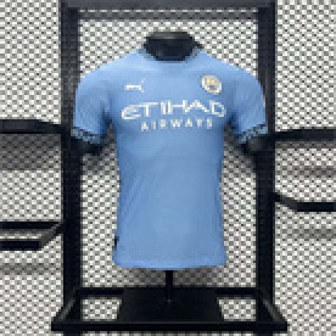Maillot Domicile Version Joueur Manchester City 2024/25