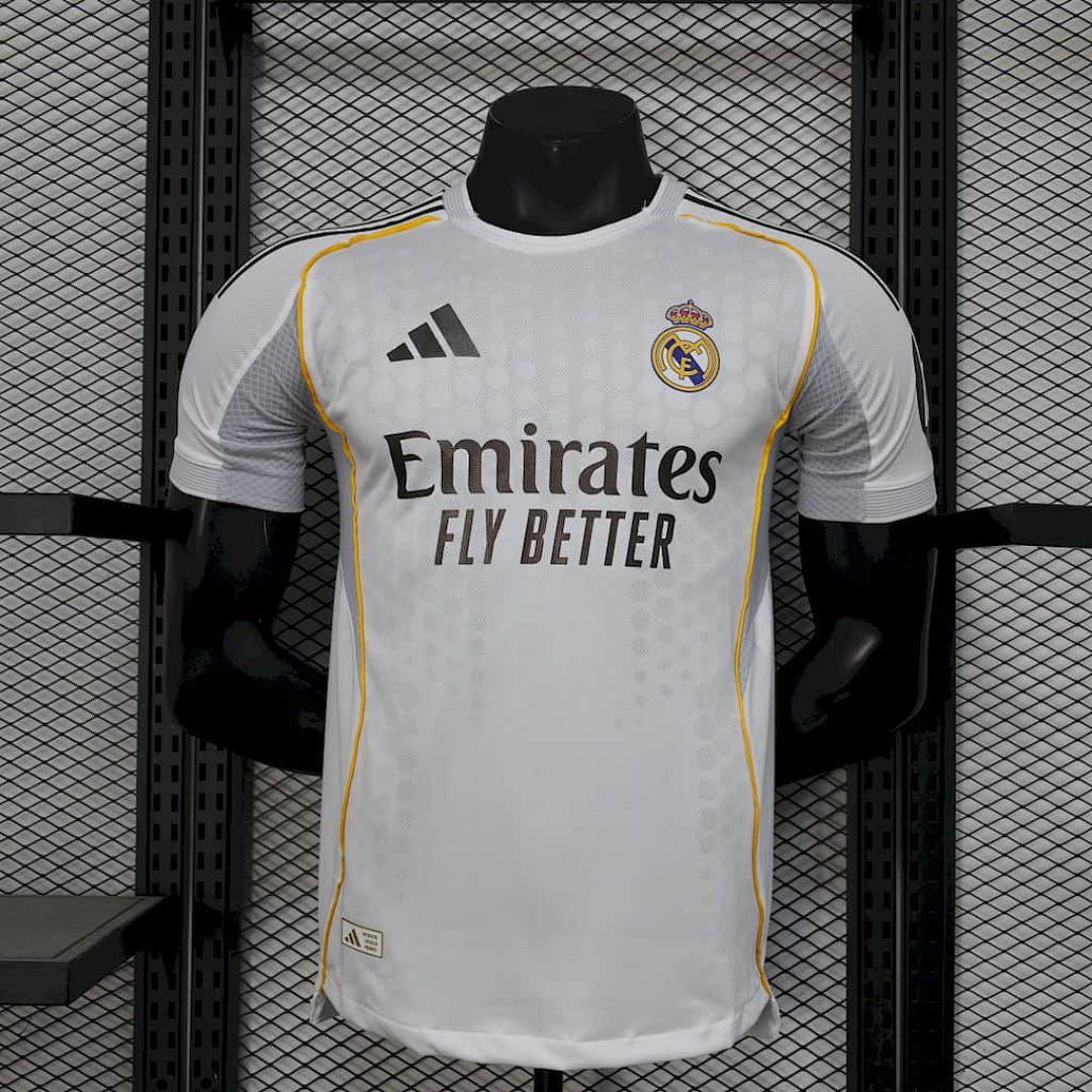 Maillot Domicile Version Joueur Real Madrid 2025/26