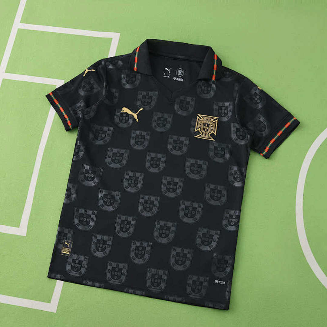 Maillot Édition Spéciale 2025 Portugal Tribute to Eusebio Édition Femme's Shirt