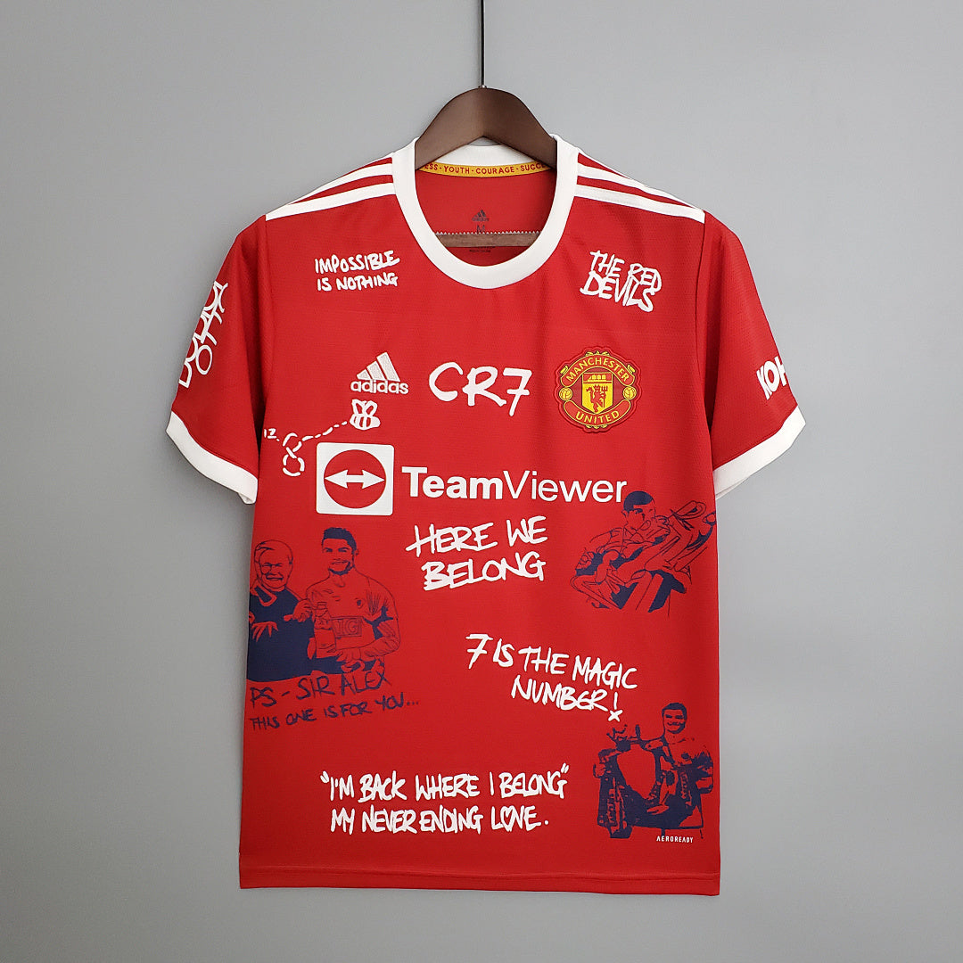 Maillot Édition Spéciale 21/22 M U RONALDO Édition