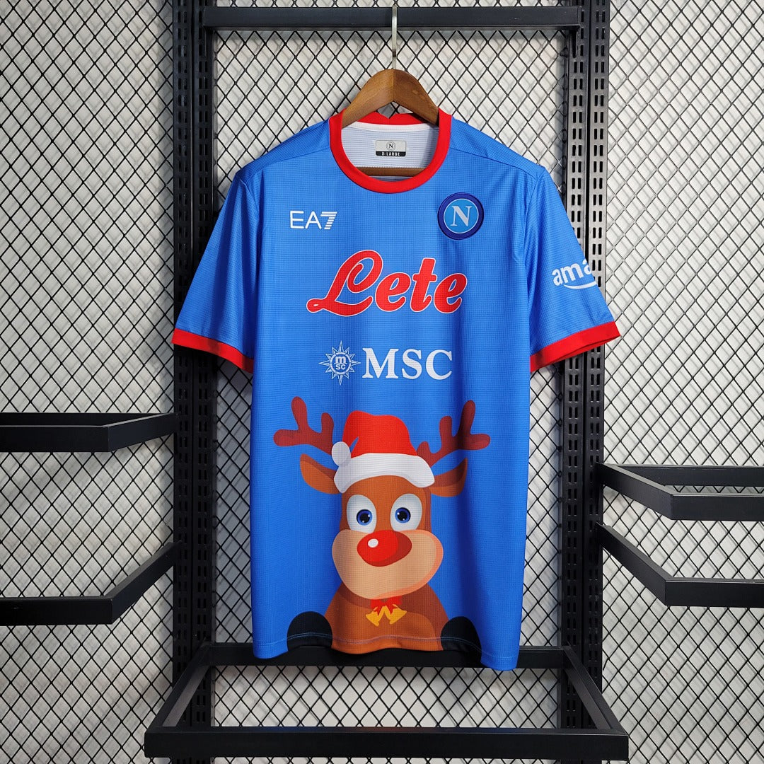 Maillot Édition Spéciale 22 23 Naples Christmas Version