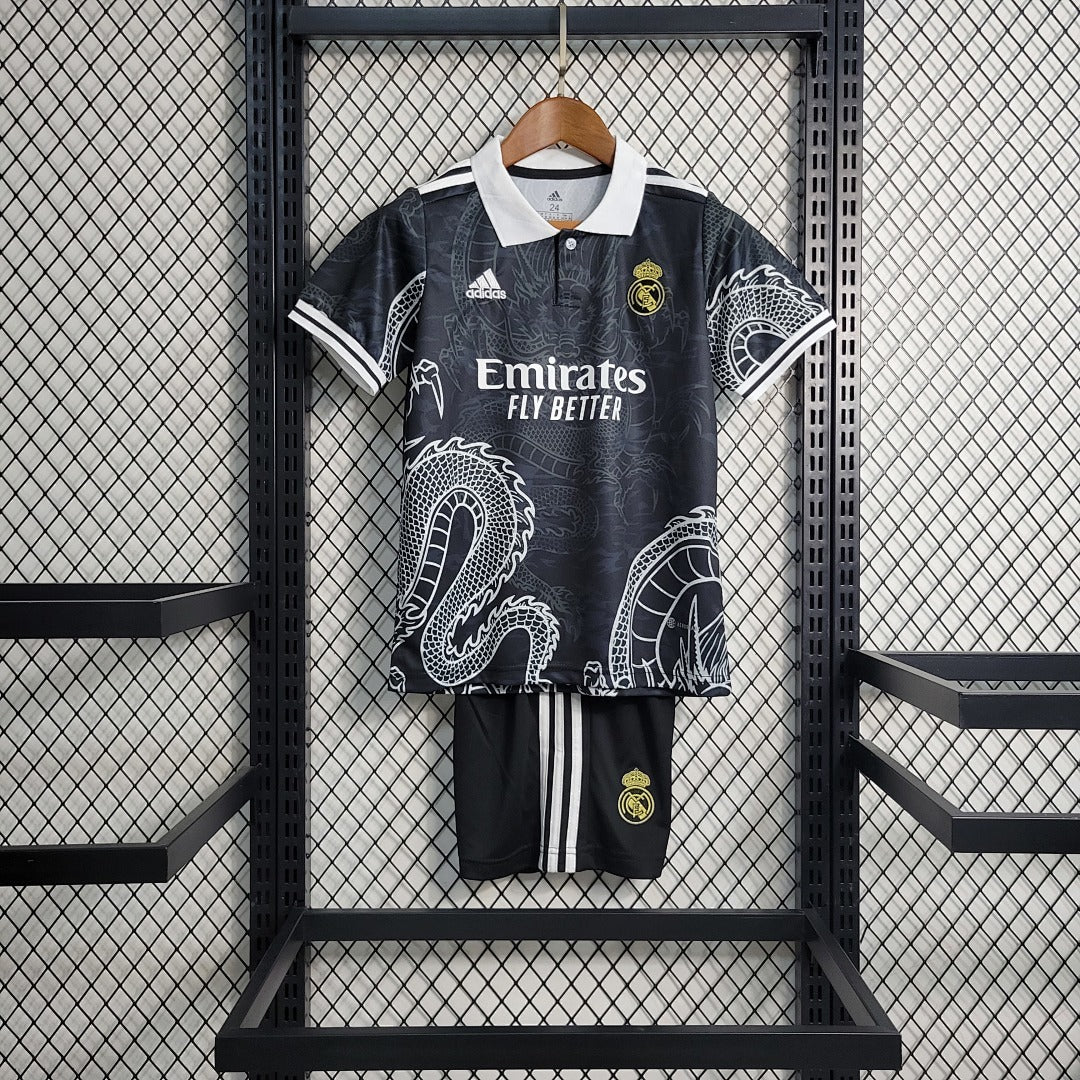 Maillot Édition Spéciale 23 24 Enfant Real Madrid Édition Noir