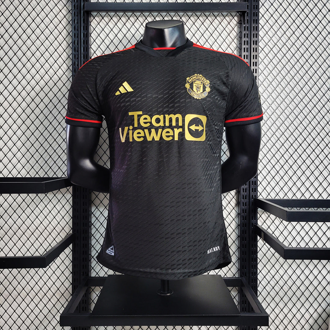 Maillot Édition Spéciale 23 24 Player M U Noir Édition