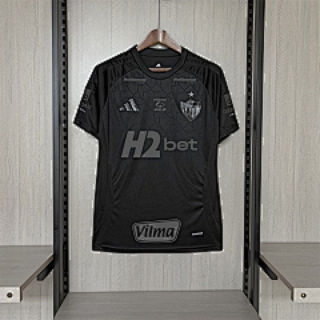 Maillot Édition Spéciale 25/26 Atlético Mineiro Édition Noir All Sponsors