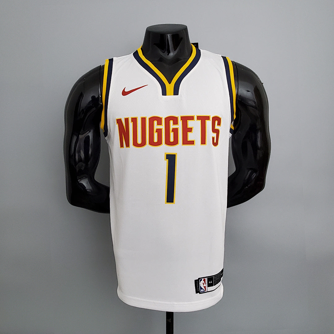 Maillot Édition Spéciale Nuggets Porter jr.#1 Blanc NBA