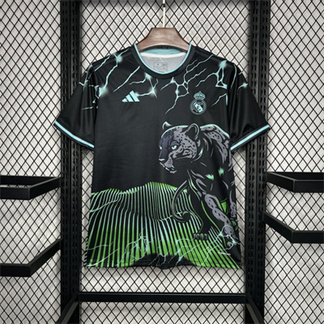 Maillot Édition Spéciale Real Madrid 2024/25 Édition Noir and Vert