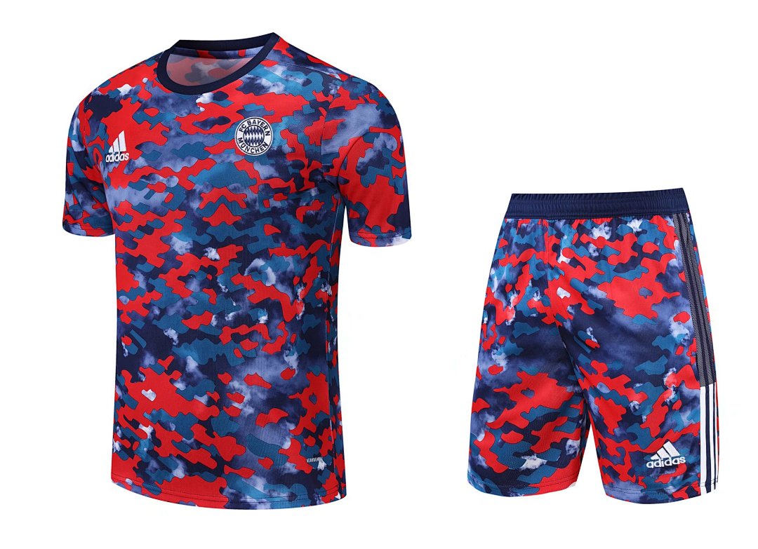 Maillot Entraînement 2022 Bayern camouflage clothes (zipper pocket pants)
