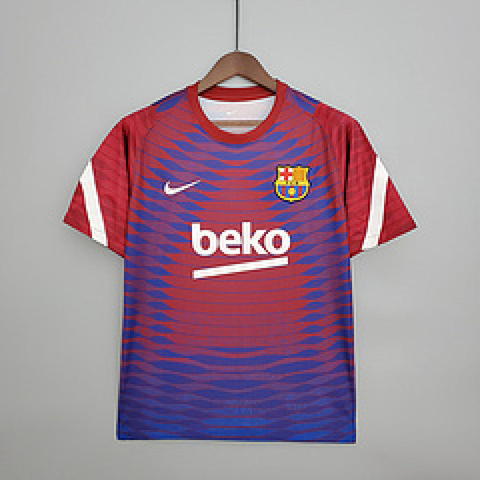 Maillot Entraînement 21/22 Barcelona suit Rouge and Bleu
