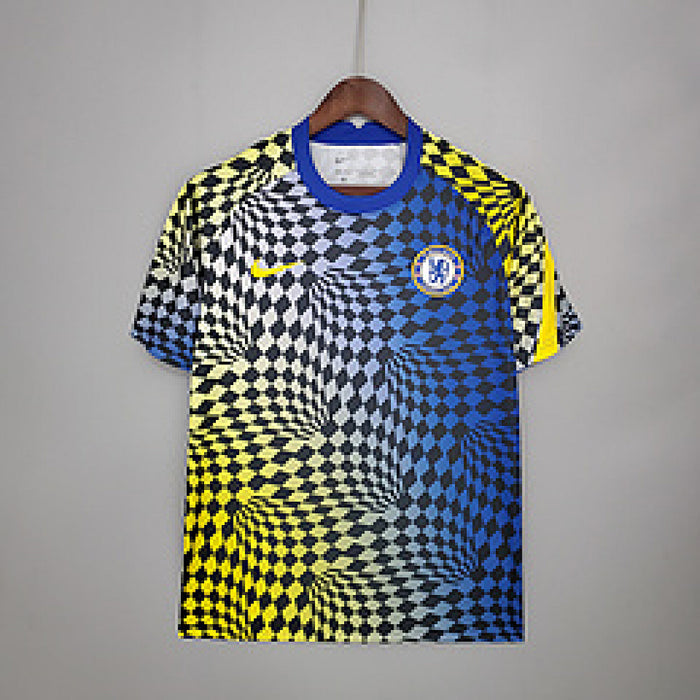 Maillot Entraînement 21/22 Chelsea suit Bleu and Jaune