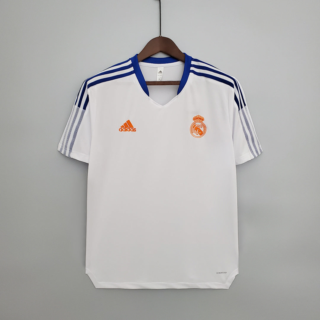 Maillot Entraînement 21/22 Real Madrid Suit Blanc