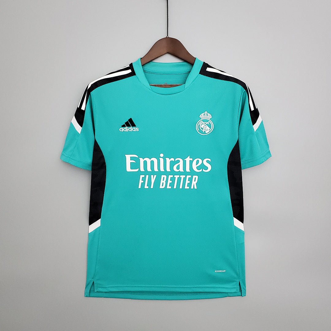 Maillot Entraînement 21/22 Real Madrid Suit Vert
