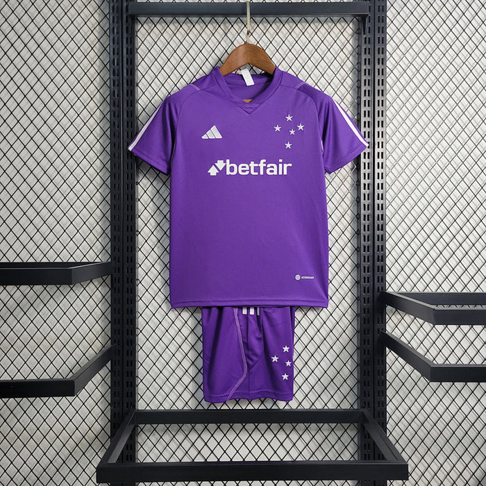 Maillot Entraînement 23 24 Enfant Cruzeiro Suit Violet